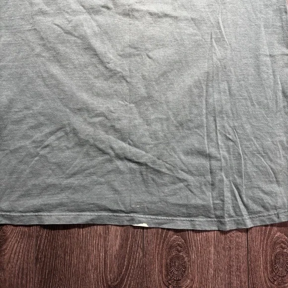 Vintage Looney Tunes Las Vegas 1990s T Shirt Large Green Cartoon Cowboy - Picture 6 of 9